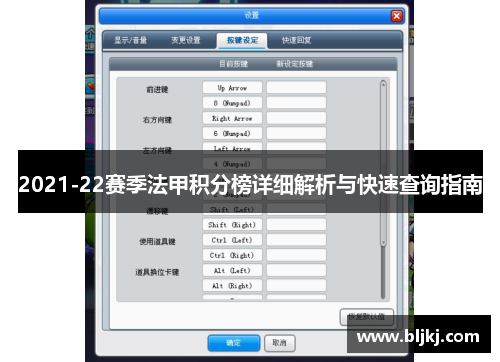 2021-22赛季法甲积分榜详细解析与快速查询指南